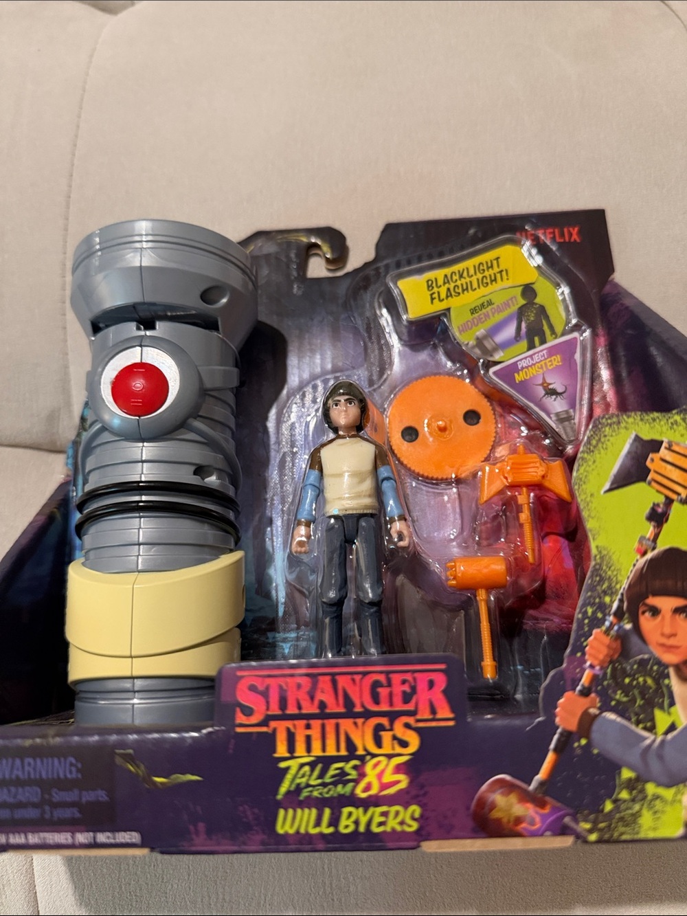 Stranger Things Tales From '85 Will Byers Action Figure – Orange/Gray